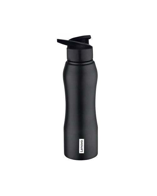 Borosil Grip N Sip Stainless Steel Bottle- Black- 750ml